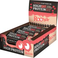 Roo'bar Protein Rosa sjokolade og jordbær 40g ØKO