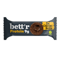 Bett'r Proteinballer med kakaofyll ØKO