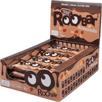Roo'bar Mandler med sjokolade - 30g ØKO