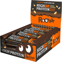 Roo'bar Protein Peanøtter med sjokolade 40g ØKO