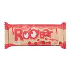 Roo'bar Jordbær med rosa glasur - 30g ØKO