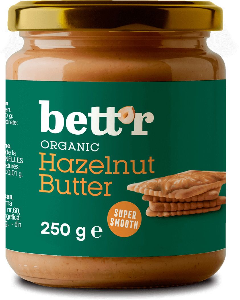 Bett'r Hasselnøttsmør ØKO