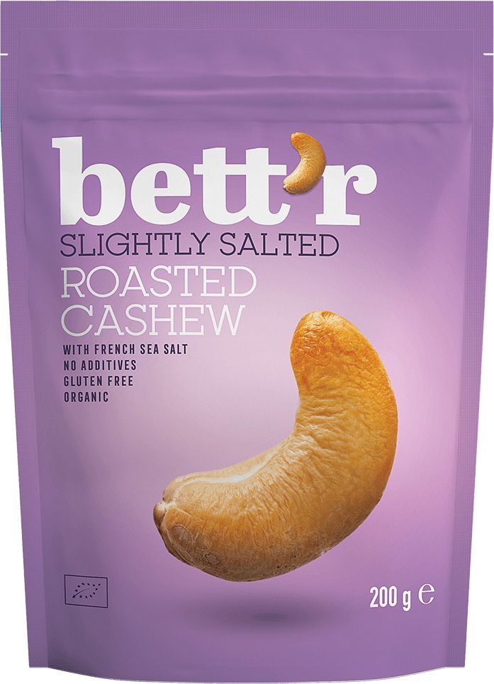 Bett'r Ristede Cashewnøtter ØKO