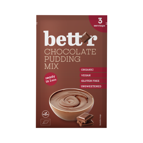 Bett'r Sjokoladepudding Miks (3 porsj.) ØKO