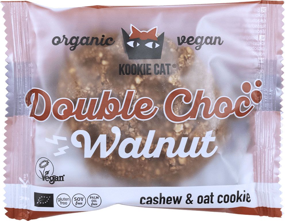 Kookie Cat Double Choc Walnut ØKO