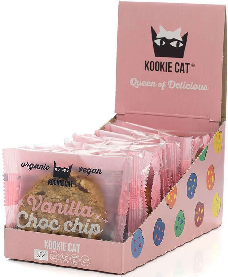 Kookie Cat Vanilla Choc Chip ØKO